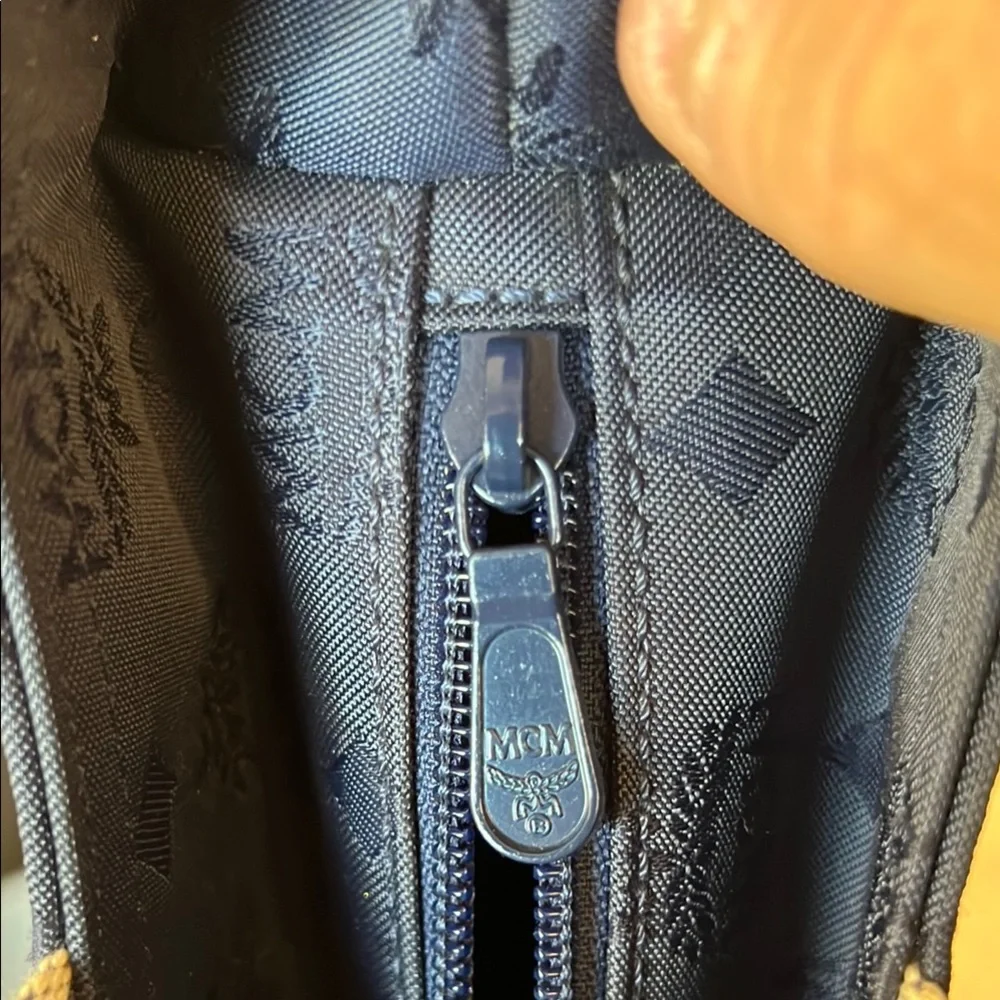MCM Navy Blue Tote Bag - Picture 9 of 11